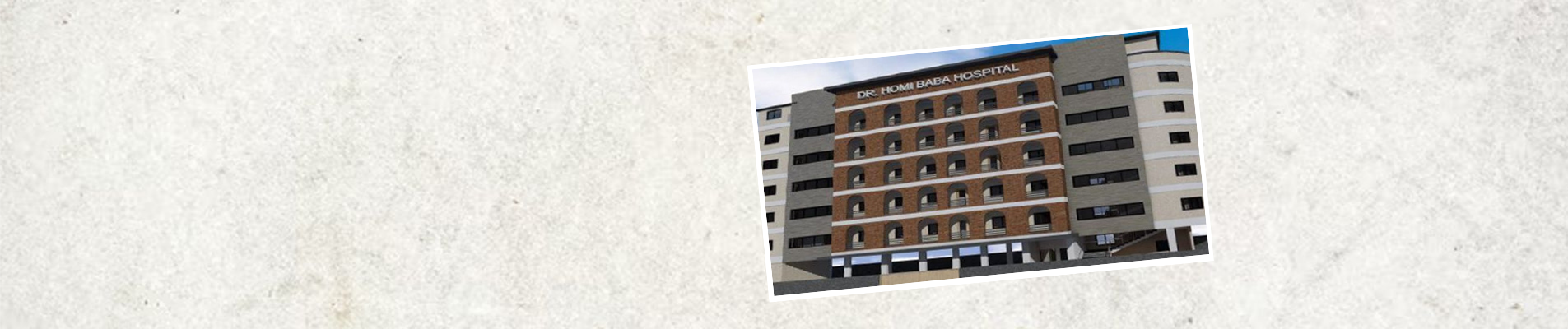 Homi Bhabha Hospital Shivajinagar Banner image